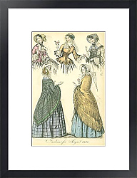 Постер Fashions for August 1851 №2 1